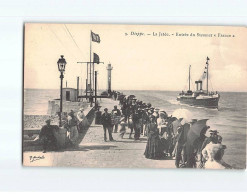 DIEPPE : La Jetée, Entrée Du Steamer "France" - Très Bon état - Dieppe