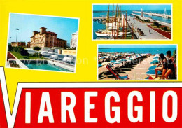 72734983 Viareggio Hafen Mole Segelyachten Strand Viareggio - Autres & Non Classés