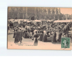 DIEPPE : Le Marché Aux Fleurs - état - Dieppe