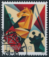 Suisse - 2024 - Weltschachverband - Ersttag Stempel ET - Used Stamps