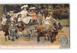 LE HAVRE - Voiture De Chèvres Au Jardin De L'Hôtel De Ville - Très Bon état - Ohne Zuordnung