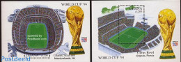 Ghana 1994 World Cup Football 2 S/s, Mint NH, Sport - Football - Other & Unclassified