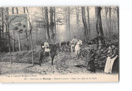 Environs De BLANGY - Chasse à Courre - Dans Une Laye De La Forêt - Très Bon état - Autres & Non Classés