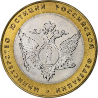 Russie, 10 Roubles, 2002, St. Petersburg, Bimétallique, SUP, KM:753 - Russland