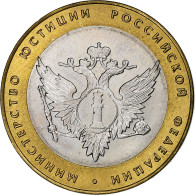 Russie, 10 Roubles, 2002, St. Petersburg, Bimétallique, SUP, KM:753 - Russie