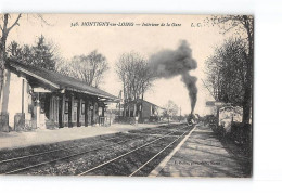 MONTIGNY SUR LOING - Intérieur De La Gare - Très Bon état - Sonstige & Ohne Zuordnung