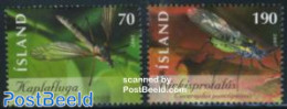 Iceland 2007 Insects 2v, Mint NH, Nature - Insects - Unused Stamps