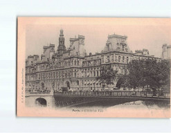 PARIS : L'Hôtel De Ville - Très Bon état - Autres Monuments, édifices