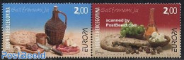 Bosnia Herzegovina - Croatic Adm. 2005 Europa, Gastronomy 2v [:], Mint NH, Health - History - Food & Drink - Europa (c.. - Food