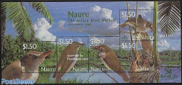 Nauru 2003 Birdlife S/s, Mint NH, Nature - Birds - Andere & Zonder Classificatie