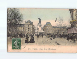 PARIS : Place De La République - état - Squares