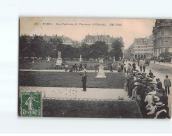 PARIS : Les Tuileries, Le Charmeur D'Oiseaux - état - Parken, Tuinen
