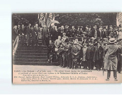 PARIS : Les Tuileries, Tribune Officielle Durant La Manifestation, 4 Juillet 1920 - Très Bon état - Parken, Tuinen