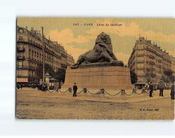 PARIS : Lion De Belfort - état - Standbeelden