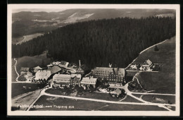 AK Feldberg Im Schwarzwald, Hotel Feldbergerhof Vom Flugzeug Aus  - Feldberg