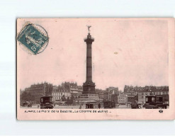 PARIS : Place De La Bastille, La Colonne De Juillet - état - Piazze