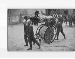 PARIS : Pompiers, Manoeuvre De La Bobine - Très Bon état - Other & Unclassified