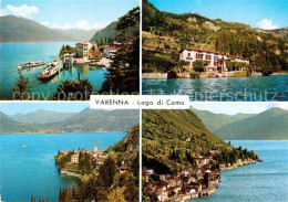 72734943 Varenna Lago Di Como Panorama Kueste Hafen Alpen Varenna Lago Di Como - Other & Unclassified