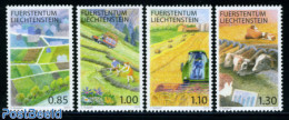 Liechtenstein 2010 Agriculture In Liechtenstein 4v, Mint NH, Nature - Various - Cattle - Agriculture - Unused Stamps