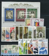 Liechtenstein 1988 Yearset 1988 (20v+1s/s), Mint NH, Various - Yearsets (by Country) - Ongebruikt