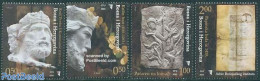 Bosnia Herzegovina 2005 History 4v, Mint NH, History - History - Art - Handwriting And Autographs - Sculpture - Sculpture