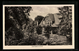 AK Brand-Erbisdorf Bei Freiberg, Gasthaus Schrödermühle Mit Garten  - Freiberg (Sachsen)