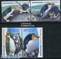 Australian Antarctic Territory 2007 WWF, King Penguin 2x2v [:], Mint NH, Nature - Birds - Penguins - World Wildlife Fu.. - Andere & Zonder Classificatie