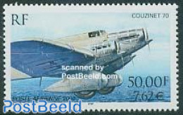 France 2000 Couzinet 70 1v, Mint NH, Transport - Aircraft & Aviation - Ongebruikt