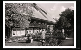 AK Hinterzarten /Schwarzw., Hotel Adler Mit Garten  - Hinterzarten