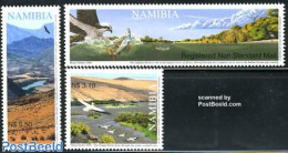 Namibia 2006 Rivers 3v, Mint NH, Nature - Birds - Fish - Water, Dams & Falls - Fishes