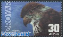 Faroe Islands 2002 Bird Of Prey 1v, Mint NH, Nature - Birds - Birds Of Prey - Andere & Zonder Classificatie