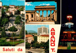 72734912 Abano Terme Colombo Denkmal Eingang Montirone Quelle Hotel Brunnen Fire - Other & Unclassified