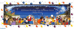 Christmas Islands 1987 Christmas S/s, Mint NH, Religion - Christmas - Noël