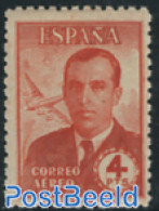 Spain 1945 S. Toda 1v, Mint NH, Transport - Aircraft & Aviation - Neufs