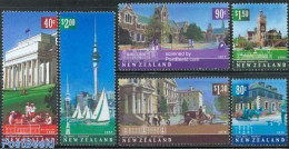 New Zealand 2002 Architecture 6v, Mint NH, Sport - Sailing - Art - Architecture - Ungebraucht