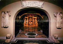 72734070 Vatican Sacre Grotte Vaticane Veduta Generale Della Confessio Sancti Pe - Vaticano