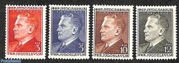 Yugoslavia 1950 Labour Day 4v, Mint NH, History - Politicians - Ungebraucht