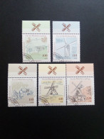 DEUTSCHLAND MI-NR. 1948-1952 GESTEMPELT(USED) OBERRAND WOHLFAHRTSMARKEN 1997 WINDMÜHLEN - Used Stamps