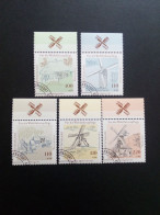 DEUTSCHLAND MI-NR. 1948-1952 GESTEMPELT(USED) OBERRAND WOHLFAHRTSMARKEN 1997 WINDMÜHLEN - Oblitérés