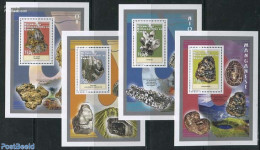 Congo Dem. Republic, (zaire) 2012 Minerals 4 S/s, Mint NH, History - Geology - Autres & Non Classés