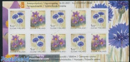 Finland 2001 Flowers M/s, Mint NH, Nature - Flowers & Plants - Neufs