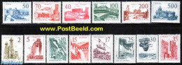 Yugoslavia 1958 Definitives, Technics And Architecture 14v, Mint NH, Performance Art - Science - Transport - Various -.. - Unused Stamps