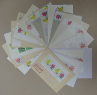 DDR Lot Gestempelt Mit über 50 Briefe/Belege Auf MHB 14-15 #IM665 - Postzegelboekjes