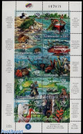 Venezuela 1998 EXPO 98 10v M/s, Mint NH, Nature - Transport - Various - Animals (others & Mixed) - Birds - Fish - Hors.. - Poissons