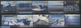 British Antarctica 2012 Icebergs 10v (2x [::::]), Mint NH - Other & Unclassified