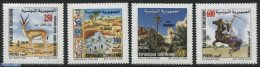 Tunisia 2002 Sahara Tourism 4v, Mint NH, Nature - Various - Animals (others & Mixed) - Horses - Trees & Forests - Tour.. - Rotary, Club Leones