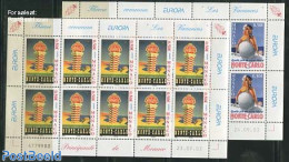 Monaco 2004 Europa 2 M/ss, Mint NH, History - Various - Europa (cept) - Tourism - Art - Poster Art - Unused Stamps