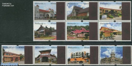 Malaysia 2013 Museums 10v ([:::]+[++]), Mint NH, Art - Museums - Museen