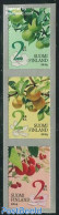 Finland 2014 Fruits 3v S-a, Mint NH, Nature - Fruit - Unused Stamps