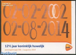 Netherlands 2014 12.5 Years Royal Marriage, Presentation Pack 506, Mint NH, History - Sport - Kings & Queens (Royalty).. - Unused Stamps